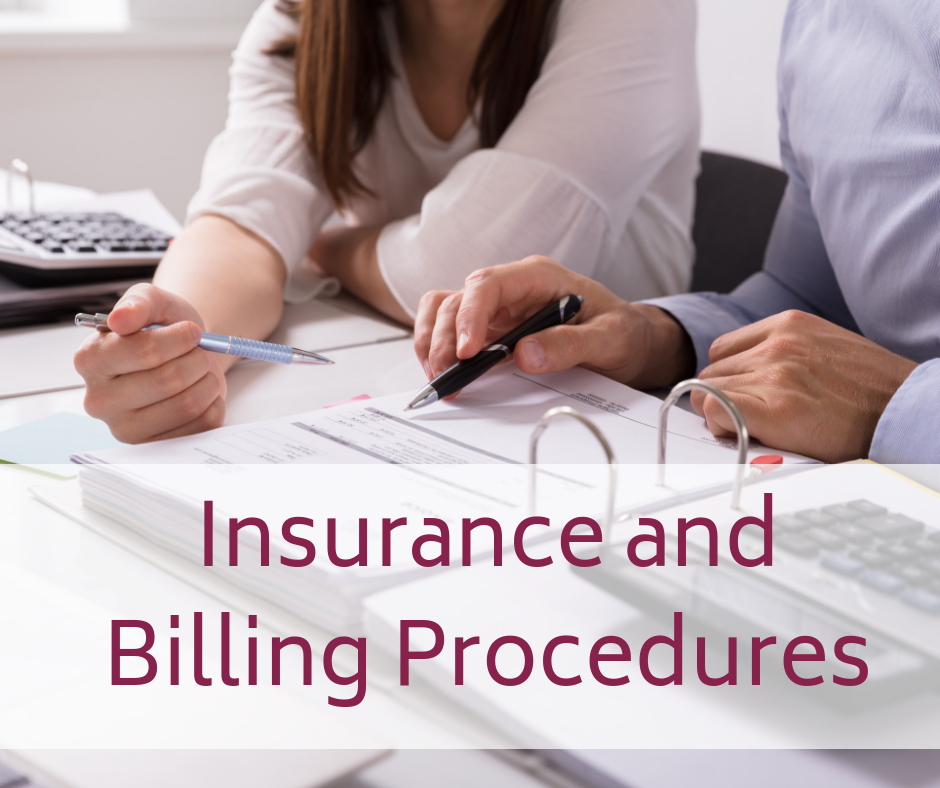 CFMC insurance and billing procedure