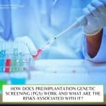 How does Preimplantation Genetic Screening (PGS) work and what are the risks associated with it?