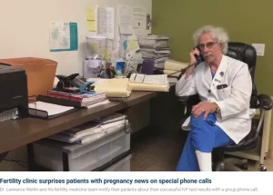 Fertility Doctor’s Unique Way of Announcing Pregnancies